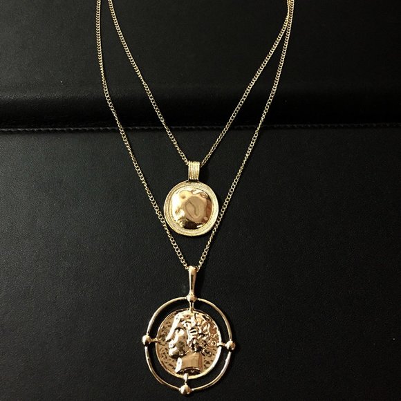 Lulu's "Golden Adventures" Boho Layered Necklace - Picture 7 of 12